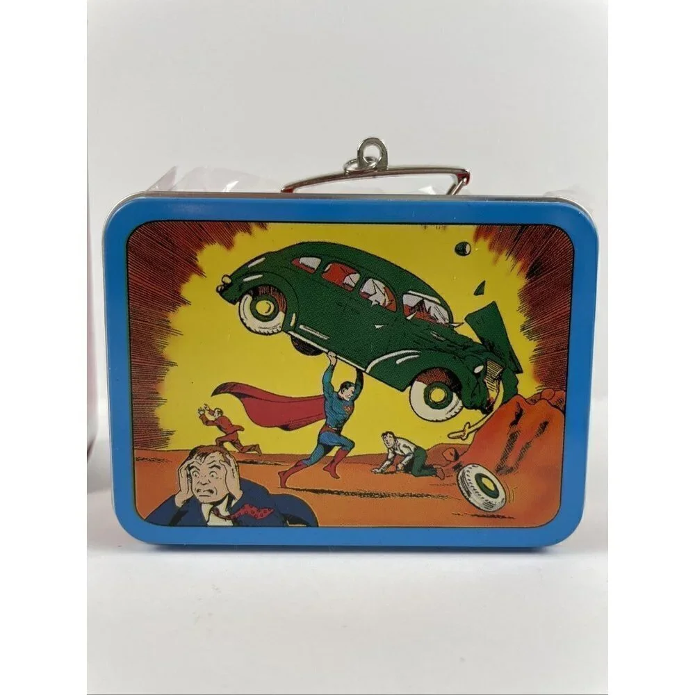 Hallmark Keepsake Superman Lunchbox Christmas Ornament Super Hero 1998 with Box